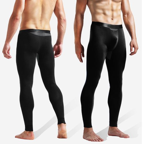 Comfy Men's Thermal Underwear Sexy Leggings Long Warm Pants