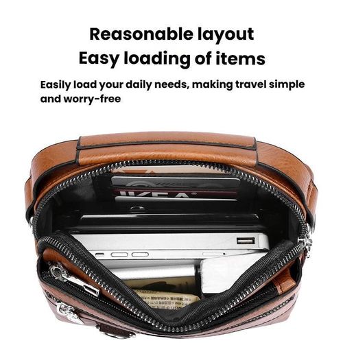 product_image_name-Fashion-Men Multi-Functional Crossbody Bag Commuter Shoulder Backpack-4