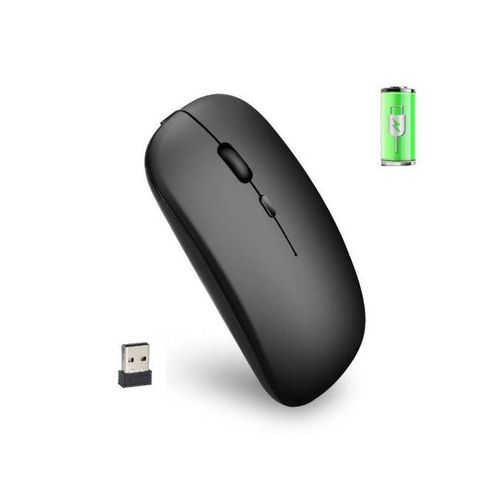 product_image_name-Generic-Rechargeable Wireless Mouse 2.4GHz Ultra Slim-3
