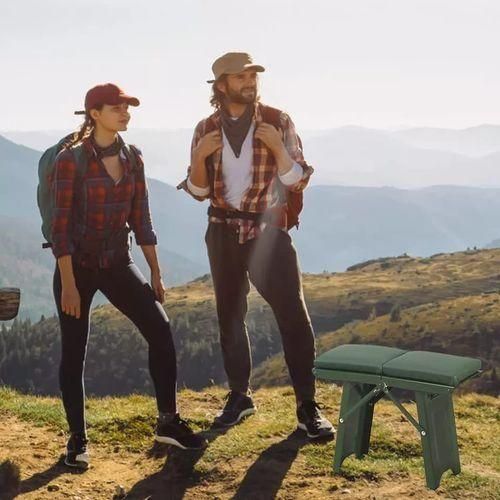 product_image_name-Generic-Leather Hiking/Fishing/Camping Chair Foldable Stool&Footrest-4