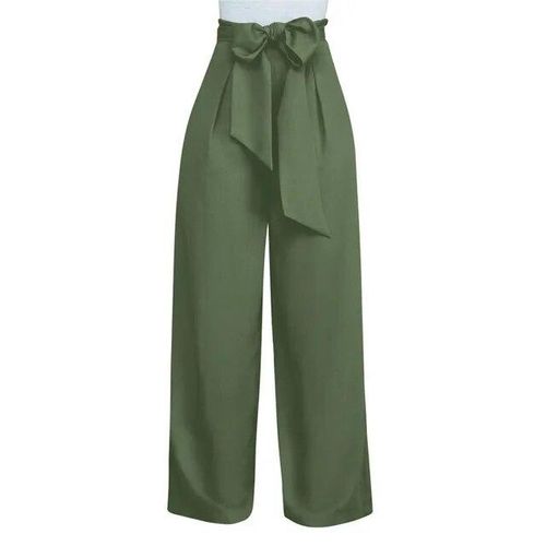 Women's Casual Loose Wide Leg Pants High Waist Long Palazzo Pants