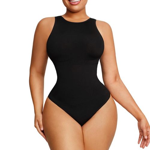 Fashion Tummy Control Fajas Flat Belly Shapewear Bodysuits Waist Trainer  Body Shaper Eco-friendly Square Neck Sleeeless Tank Tops @ Best Price  Online