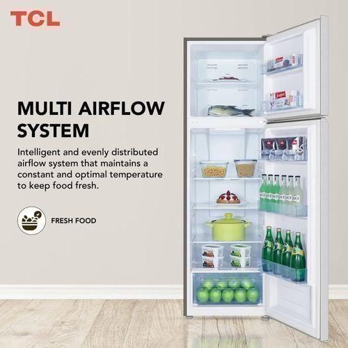 product_image_name-TCL-370L No Frost Double Door Fridge -2