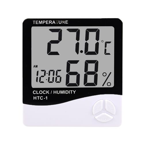 HTC-1 Large Screen Digital Thermometer Home Temperature Gauge