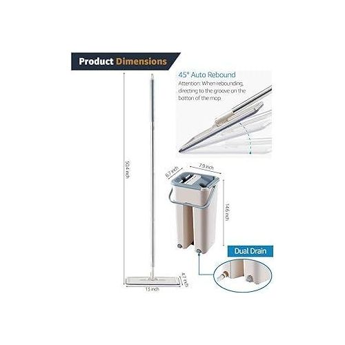 product_image_name-Generic-Magic Flat Spin Mop With Bucket-7