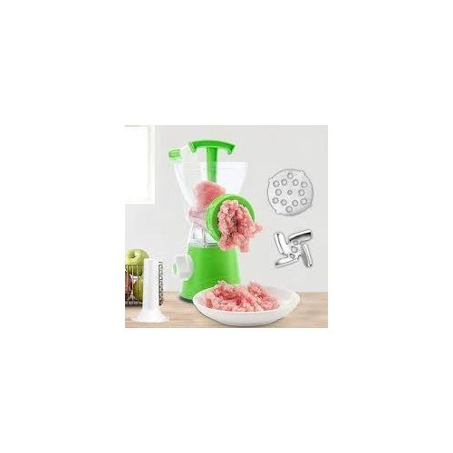 product_image_name-Generic-Meat Grinder & Mincer - Heavy Duty Hand Crank Meat Processor with Suction Base for Kitchen-4