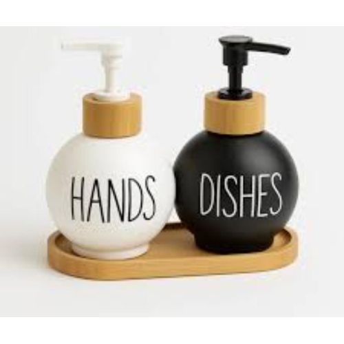 product_image_name-Generic-3in1 HANDS - DISHES, SOAP - LOTION Refillable ceramic s bottle-2