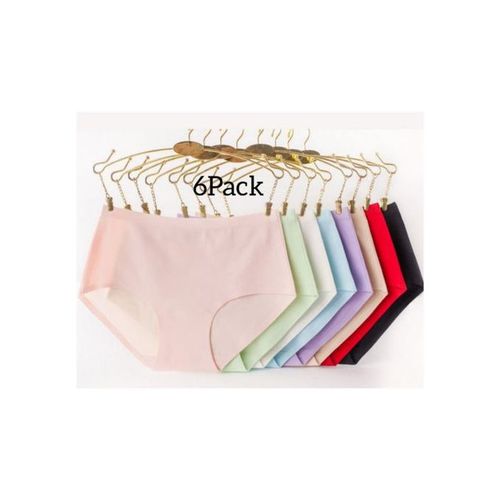 Fashion 6pcs Women/Ladies Silk Comfy Seamless Panties @ Best Price