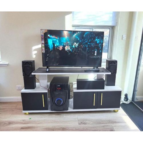 product_image_name-Generic-Istanbul 2 Modern TV Stand with LED Lights (4 Feet)-1