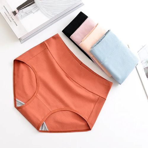 Fashion 3PCs Women Pure Cotton Ladies Panties (Hips 34-40 @ Best