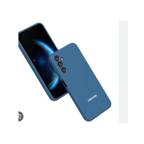 product_image_name-Generic-Samsung Galaxy A05s Soft Silicone Back Cover Case, Protective Shockproof Ultra-Thin Anti-Scratch Anti-Fingerprint Phone Cover, Blue-2