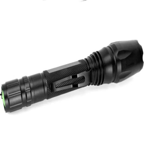 product_image_name-Generic-LED Flashlight and Torch with Waterproof Build, USB Rechargeable Battery, and Zoom Lens-1