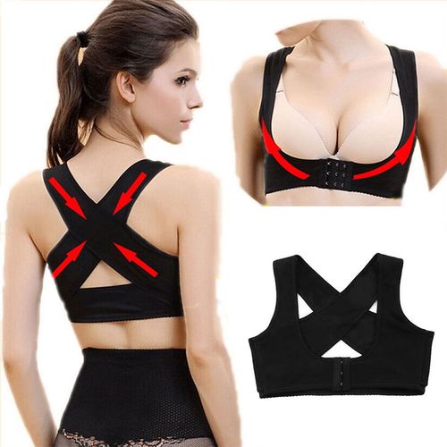 Adjustable Shoulder Back Breast Posture Corrector Chest Brace