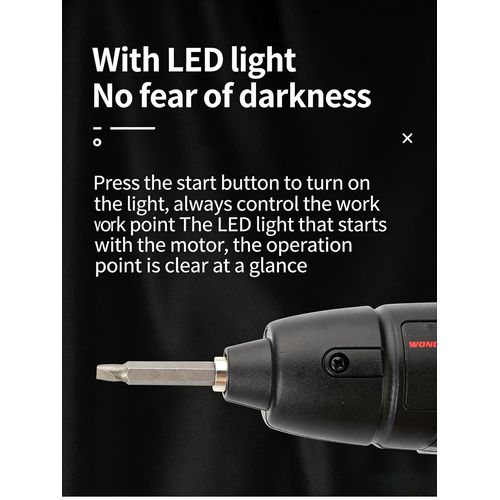 product_image_name-Generic-47pcs Cordless Accessories Rechargeable Electric Screwdriver Portable Set-5