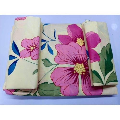 product_image_name-Generic-Classic Pattern Cotton 4 pc bedsheets ( 2 pcs bedsheets, 2 pcs pillow cases) 6X6-1