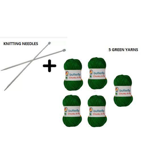 product_image_name-Butterfly-Knitting Needles + 5 Chunky Yarns-1