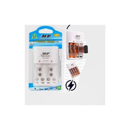 product_image_name-Multiple Power-AA 3000mAh MP Rechargeable Batteries with Charger - Extended Use Pack-2