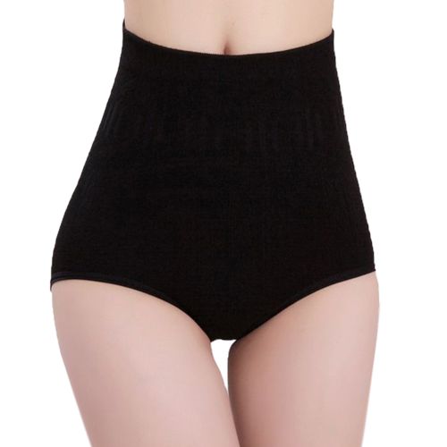 Fashion Women Solid Color Seamless High Waist Shapewear Tummy-Black @ Best  Price Online