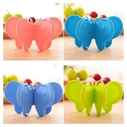 product_image_name-Generic-4-Piece Silicone Mini Butterfly Hot Pot Holder Set-5