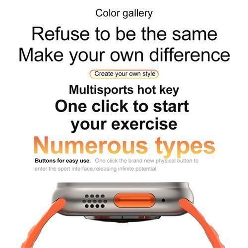 product_image_name-Generic-S9 Ultra3 MAX 2.2" IPS HD Full Touch Screen Smart Bluetooth Call Smartwatch-3