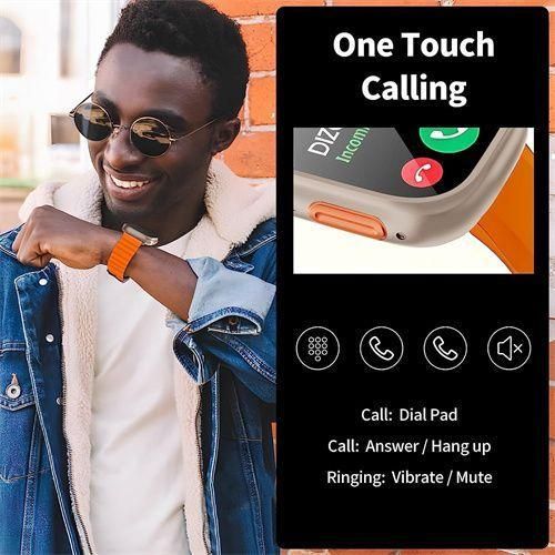 product_image_name-Generic-S9 Ultra3 MAX 2.2" IPS HD Full Touch Screen Smart Bluetooth Call Smartwatch-4
