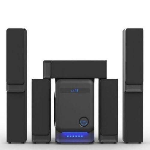 product_image_name-Nobel-5.1CH Home Theatre Speaker System 80W R.M.S Sub Woofer P.M.P.O 22000W Bluetooth Radio F.M/Aux Ready Super Bass Surround Sound Remote Control & LED Light-1