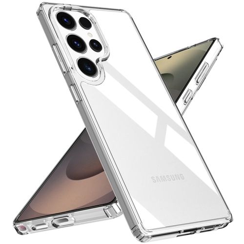 product_image_name-Generic-Crystal Clear Shockproof None-Yellowing Case for Samsung S25 – Ultra Slim, Scratch Resistant, Flexible TPU-1