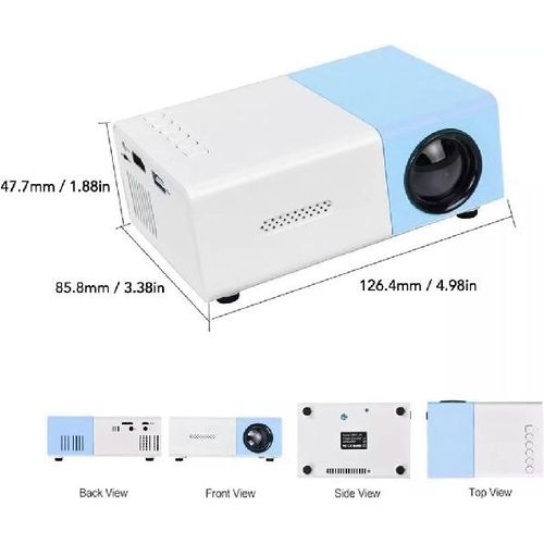 product_image_name-Generic-Home Mini Projector Support SD Card HDMI Interface-2