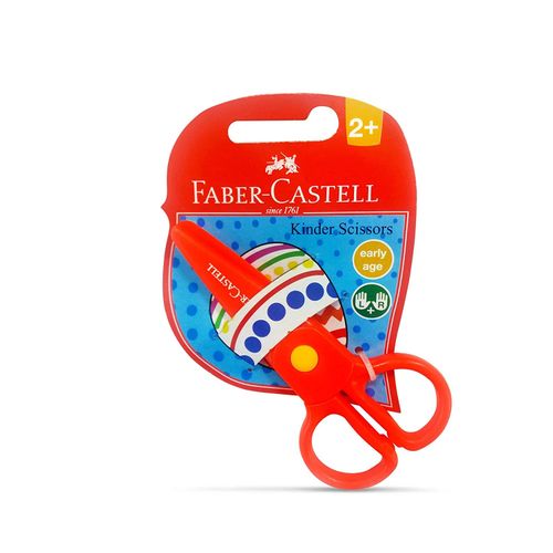 Faber Castell Spring Kids Scissors Children Toddler Safety Scissor