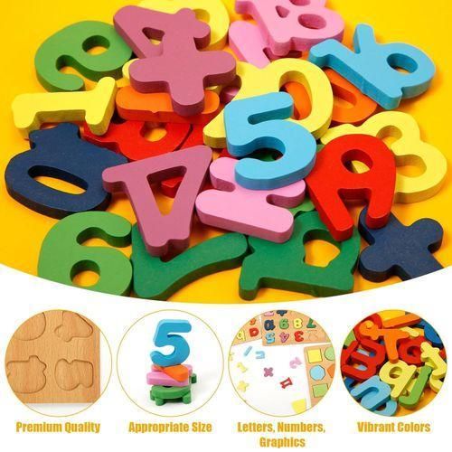 product_image_name-TOYS-Wooden Alphabet Puzzles & Number Counting Board  4 in 1 Set  Colorful ABC Capital/Lowercase Letters & Shapes-2