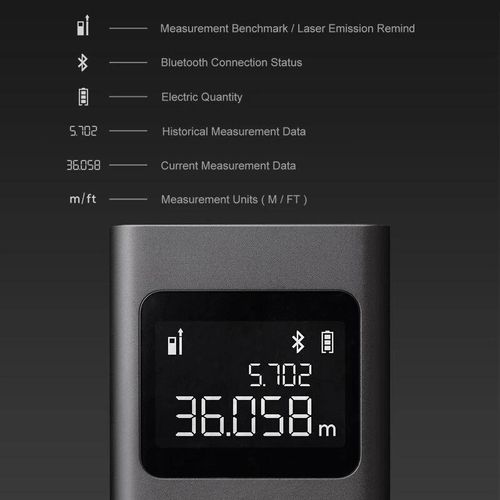 product_image_name-XIAOMI-Smart Laser Measure Work With MiHome APP-4