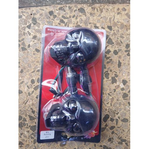 product_image_name-Generic- Skull LED Motorcycle Turn Signals – Waterproof 12V Blinker Lights, Mount Universal Indicator Replacement.-3