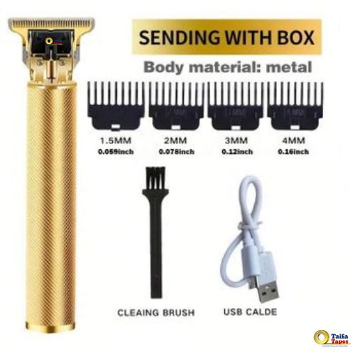 product_image_name-Generic-Premium Grooming Kit For Men – Sleek Clipper With 4 Combs & Cleaning Brush-5