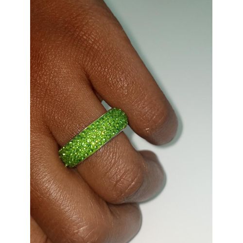 product_image_name-Generic-Green Crystal-Encrusted Ring-2