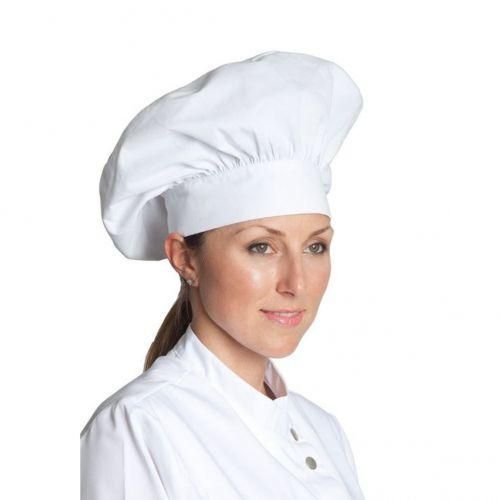 product_image_name-Generic-Unisex White Chef  baker Hat catering hygiene headgear culinary food service uniform cap-1
