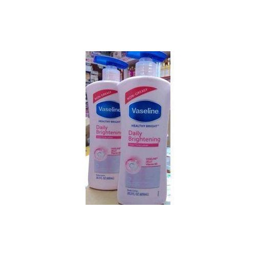 product_image_name-Vaseline- Daily Brightening Even Tone Body Lotion For Glowing Skin, With Vitamin B3 & Triple Sunscreens-600ml-1