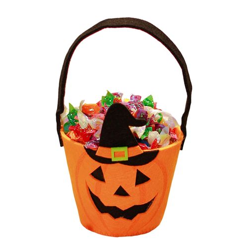Generic Halloween Treat Bag Spooky Halloween Candy Bag Bat Pumpkin