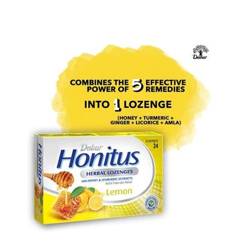 product_image_name-Dabur-Honitus Herbal Lozenges – Lemon - 24 lozenges-2