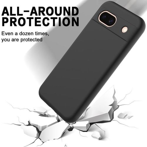 product_image_name-Generic-Soft Anti-fingerprint Silicone TPU Matte Cover Case for Google Pixel 8a-3