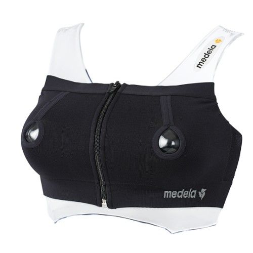 Medela Hands-Free Pumping Bustier White XL, Breast Pump Accessories