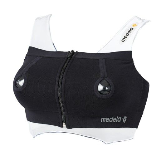 Medela Hands-free Pumping Bustier (Omni Pack), Black, Size Large @ Best  Price Online