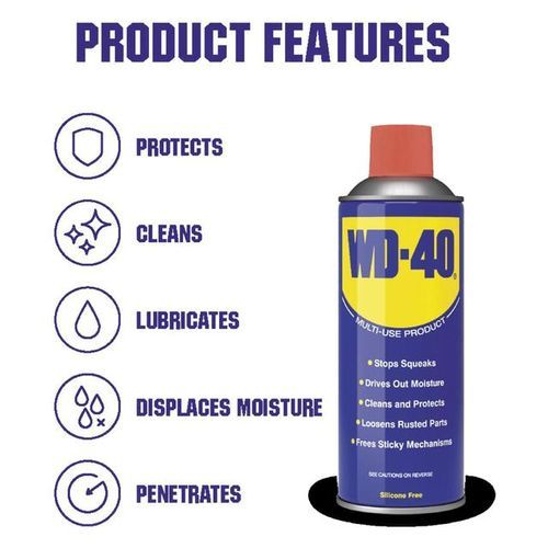 WD 40 WD-40 Lubricant, Degreaser And Rust Remover