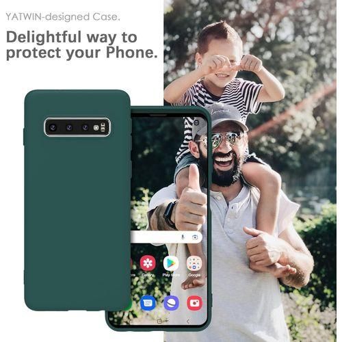 product_image_name-Generic-Liquid Silicone hard Back Cover Case for Samsung Galaxy S10-2