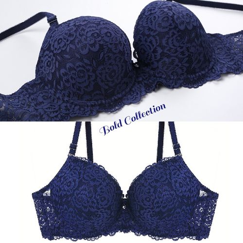 inner beauty lace bra and normal bra