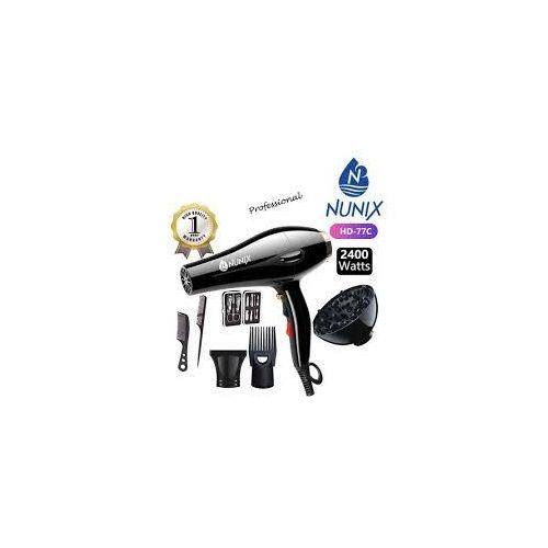 product_image_name-Generic-Professional Hair Dryer - 2400W Fast Drying Blower With Diffuser & Concentrator Nozzle + Free Hair Styling & Manicure Set-1