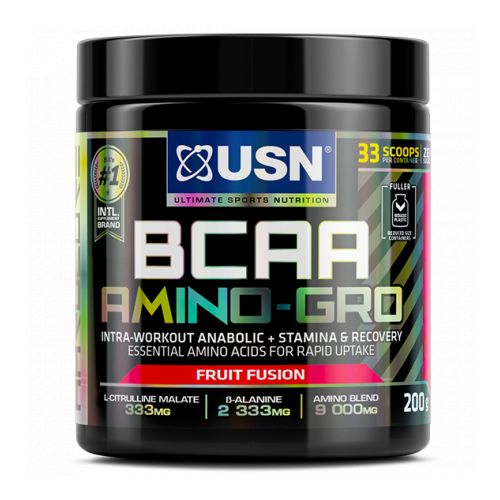 USN BCAA Anabolic Amino-Gro - 200g - Fruit Fusion @ Best Price Online ...
