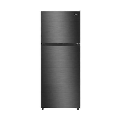 product_image_name-Midea-236L Double Door Refrigerator MDRT346FGN28  - Jazz Black-1