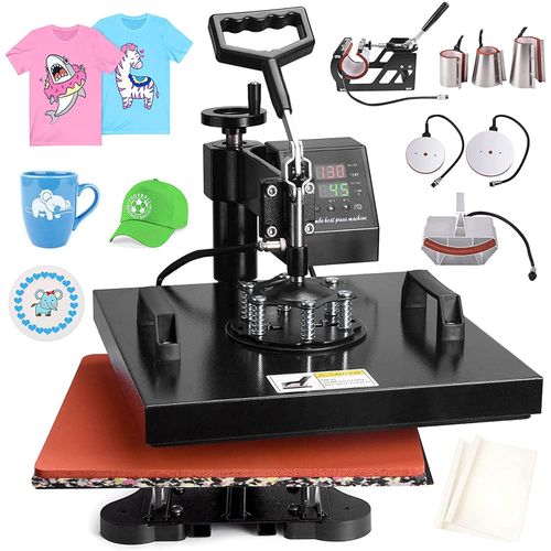 8 in 1 Combo Sublimation Heat Press Machine