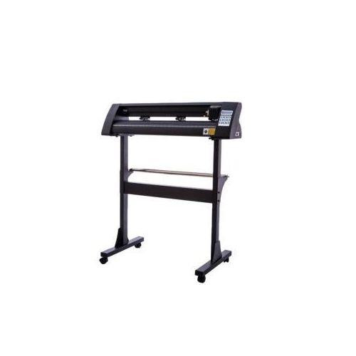 product_image_name-Generic-Vinyl Cutter Machine, 2feet Cutting Plotter Machine, 400in/10m Steel Roller Shaft Adjustable Speed Force, SignMaster Software Tool DIY Craft Kit for Sign Making -1