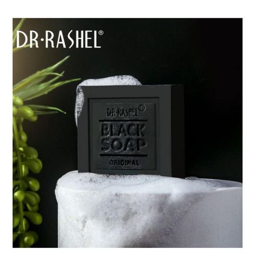 product_image_name-DR RASHEL-Collagen And Charcoal Black Soap-100g-3